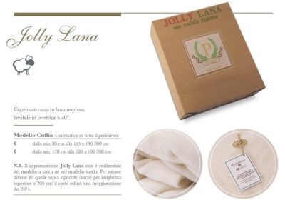 Coprimaterasso in lana merinos